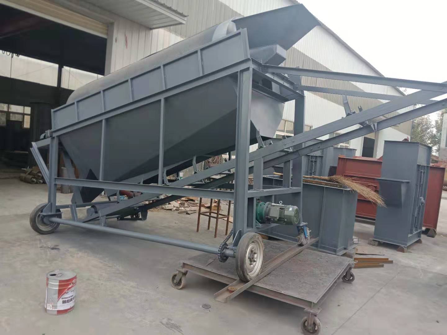 不銹鋼<a href='http://www.51anime.com' title='滾筒篩' target='_blank'>滾筒篩</a>在槐米加工工藝中的應用